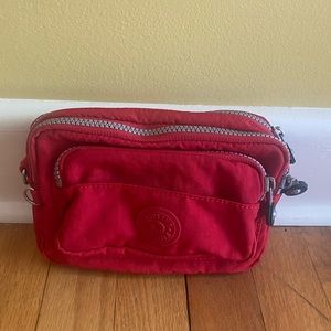 Kipling Women's Merryl 2-in-1 Convertible Waistpack Red
